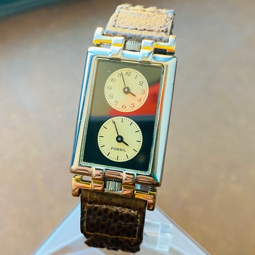 1995 FOSSIL ART DECO EC-8605